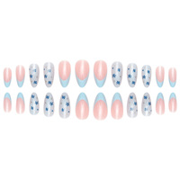 Usine Amande Stiletto Faux Ongles ABS Couverture Complète Presse Sur Ongles Faux Ongle Professionnel