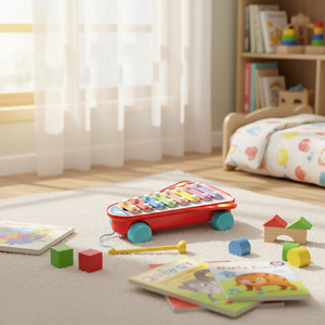 Juguete Musical Educativo Piano Cohete Arcoíris, Juguete Multifuncional de Actividades para Bebés, Niñas, Niños y Niños Pequeños - Product Image 3