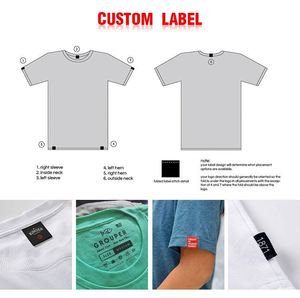 Wholesale Design Your Own Logo Men Custom T <b>Shirt</b> for Men Manufacturer Printing Blanks Original Cotton Men's T-<b>shirts</b> - Product Image 5
