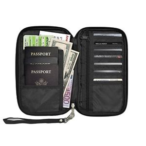 Estuche Organizador de Pasaportes y Documentos de Viaje, Impermeable, Personalizable, con Cierre, de Fábrica BSCI - Product Image 1