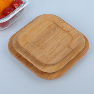 Customized <b>bamboo</b> and wood lid glass bowl with sealed wooden lid, <b>bamboo</b> and wood lid lunch box, portable student lunch box, - Product Image 5