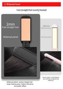 ULELAY <span class=keywords><strong>Plancha</strong></span> de <span class=keywords><strong>pelo</strong></span> más vendida <span class=keywords><strong>para</strong></span> cabello <span class=keywords><strong>grueso</strong></span> 100% Pure Titanium Wide Flat Iron <span class=keywords><strong>para</strong></span> una pasada <span class=keywords><strong>para</strong></span> lograr un aspecto elegante - Product Image 4