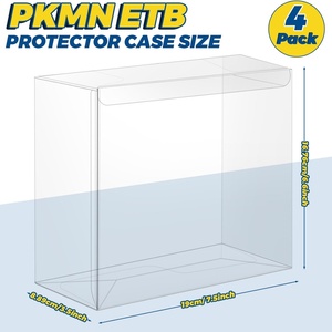 Hot Sale Acrylic TCG Card <b>Display</b> <b>Case</b> Magnetic Lid Customizable Logo Clear Washable for Booster Box Protector for - Product Image 6
