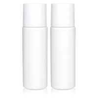 Flacon de déodorant roll-on personnalisé Idealpak blanc 150 ml en PE pour crème et masque visage