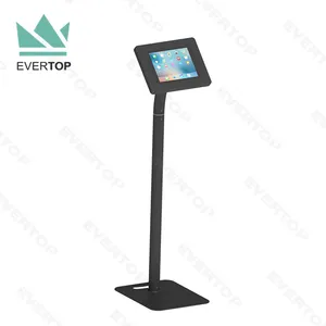Android Kiosk LSF01-C 7-10 Inch Security Floor Free Standing Tablet Kiosk Display Stand Lockable Anti-theft Tablet PC Kiosk For IPad Android