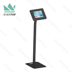 Stand Kiosk LSF01-C 7-10 Inch Security Floor Free Standing Tablet Kiosk Display Stand Lockable Anti-theft Tablet PC Kiosk For IPad Android