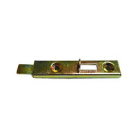 Carbon Steel Square Head Flush Bolt Surface Mount Slide Latch Cabinet Door Furniture Hardware Fastener Manufacturer