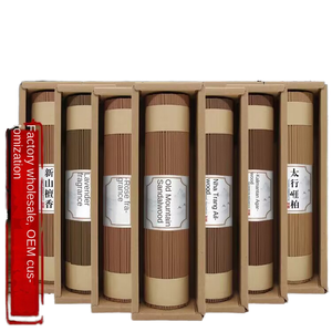 Ingrosso 200G linea di incenso vecchia fabbrica di legno di sandalo di montagna Zhuang Aloe Bud Cliff cipresso bastoncini di incenso fatto di legno religioso - Product Image 2