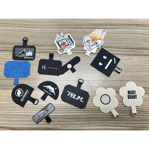 Anpassbare Handyriemen TPU Fixierte Handy-Schlaufe Clip Stoff PVC-Dichtung Hülle Trageriemen Verbindung - Product Image 1