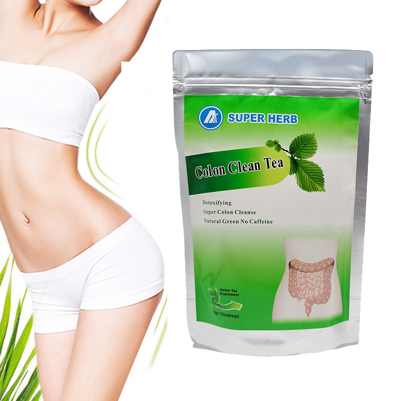 Best Selling Detox Flat Tummy Belly Cleanse Slim Green Tea Super Herb Slimming Tea