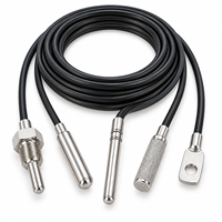 Sensor Suhu Digital DS18B20 dengan Segel Gulung, Tahan Air dan Tahan Minyak, Kabel RVVP Berkualitas Tinggi
