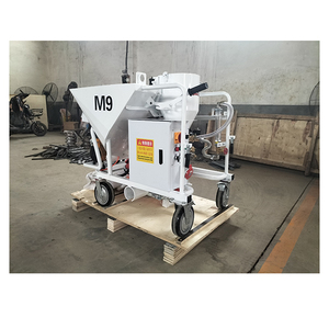 Ba giai đoạn tường phun trát vữa máy thạch cao phun máy với 4 bánh xe - Product Image 2