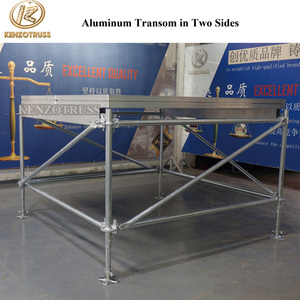 Plataforma de Escenario Portátil de Metal Ajustable en Venta - Product Image 1