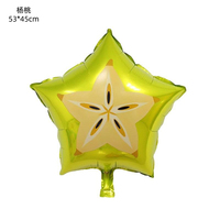 Watermeloen Oranje Aardbei Fruitvormige Folieballon Set Zwevend 18 Inch voor Kinder Verjaardagsfeest Kinderdag Decoratie