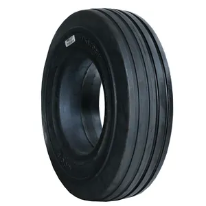 Solid tires 4.00-8 4.00 8 5.00-8 have a simple structure and can be quickly installed on forklift wheels