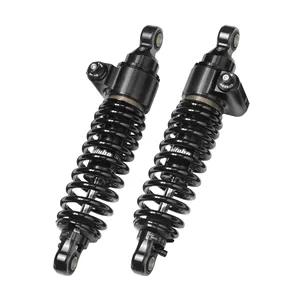 Bitubo Twinshocks Amortisseur de Moto Réglable pour HARLEY DAVIDSON FLHTK ELECTRA GLIDE ULTRA 326mm Noir Ressort Précharge - Product Image 3