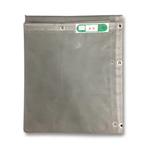 170gsm PVC Mesh Sheet Safety Plastic Net in Grey Color