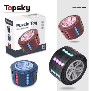 <span class=keywords><strong>Cubo</strong></span> giratorio de frijol giratorio divertido <span class=keywords><strong>para</strong></span> la yema del dedo, neumáticos de coche 3D, juguetes <span class=keywords><strong>para</strong></span> la yema del dedo, alivio del estrés, rompecabezas de cuentas giratorias, <span class=keywords><strong>cubo</strong></span> deslizante giratorio - Product Image 2