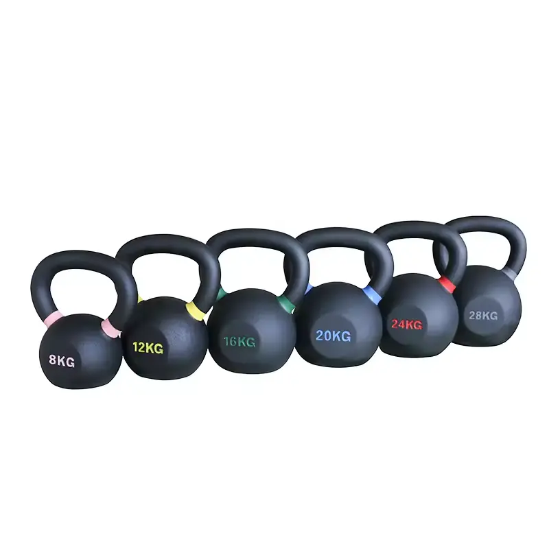 Factory High Quality Weight Professional lFitness kettlebell for women and men home competitive spray sports kettlebell balls