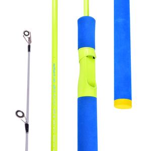 <span class=keywords><strong>Canne</strong></span> à pêche en fibre de verre pour la pêche en eau salée, 2 brins, colorée, kit complet pour la pêche à la <span class=keywords><strong>carpe</strong></span> et au carassin, pêche au fond - Product Image 1