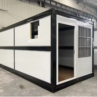 Vente directe d'usine portable 3 en 1 maison pliable conteneur petite maison pliante