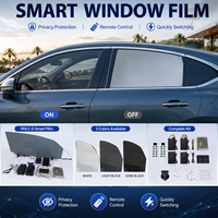 Film intelligent PDLC pour vitres latérales automobiles – Vente en gros, découpe sur mesure, contrôle à distance, protection de la vie privée