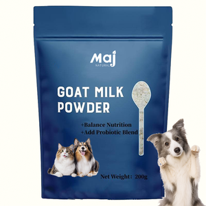 Leche de Cabra <span class=keywords><strong>en</strong></span> Polvo, Alta <span class=keywords><strong>en</strong></span> Calcio, Refuerzo Inmunológico, Salud Digestiva, Enriquecida con Calostro, Absorción Rápida, para Cachorros, Gatitos, <span class=keywords><strong>Perros</strong></span> y Gatos - Product Image 1