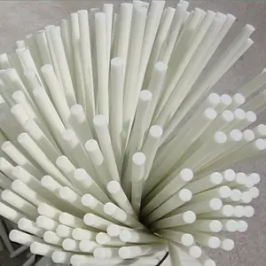Groothandel Witte Glasvezel Frp/Grp Flexibele Plant Steunstaaf/Stick