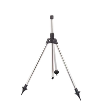 Connecteur rapide à impulsion pour trépied en acier inoxydable, arrosage pulsatoire télescopique pour jardin et maison, filetage femelle 1/2 pouce