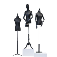Mannequins demi-corps en plastique bon marché pour présentation de vêtements : Mannequin garçon, Mannequin fille