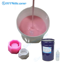 Le caoutchouc de silicone liquide pour le moule de Plater/Gepsum faisant le caoutchouc de silicone RTV-2
