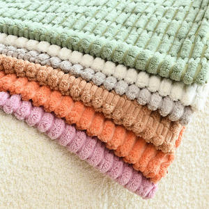 Sarung Bantal Kotak Bergaris Kain Corduroy Lembut Ukuran 18x18 Inci Gaya Modern Farmhouse untuk Sofa Ruang Tamu Tempat Tidur - Product Image 6