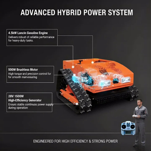 เครื่องตัดหญ้า Vigorun VTC550 รุ่น Euro <span class=keywords><strong>5</strong></span>/EPA 16x ประสิทธิภาพสูงแบบแมนนวล พร้อมโครงสร้างแบบตีนตะขาบ สำหรับพื้นที่สีเขียวในพื้นที่อยู่อาศัย - Product Image 1