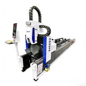Máy cắt ống bằng laser sợi quang đạt chứng nhận <span class=keywords><strong>CE</strong></span> 3000W, máy cắt ống kim loại CNC, làm mát bằng nước, dùng cho ống thép, acrylic, pha lê, cắt nhanh - Product Image 1
