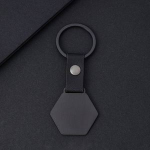 Llavero de Metal Hexagonal Grabado con Láser, Personalizado con el Logotipo de la Empresa, en Acero Inoxidable, Varias Formas Disponibles - Product Image 5