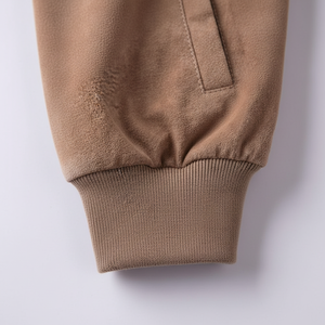 Veste de moto en cuir unisexe de haute qualité pour hommes, imperméable, coupe-vent, écologique avec logo frontal - Product Image 1