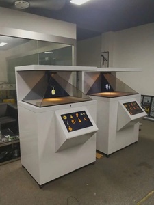 3 bên xem Holographic hiển thị 3D kim tự tháp hộp Holographic máy chiếu, 65 inch Holographic quảng cáo hiển thị - Product Image 6
