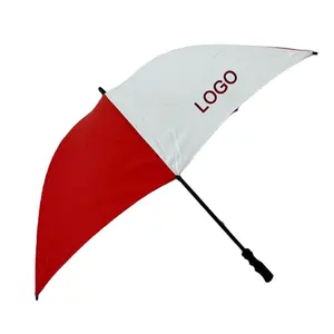 Groothandel Promotie Waterdichte Luxe Parapluie Custom Logo Golfparaplu Met Luifel Logo Afdrukken