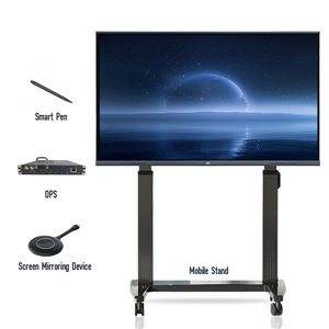 Tableau blanc interactif Android <span class=keywords><strong>14</strong></span> IFPD, écran LCD 4K HD, tableau interactif électronique, Smart TV pour l'éducation, panneau de classe en stock - Product Image 2