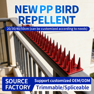Dispositif anti-chats et anti-oiseaux robuste à picots faibles, filet anti-insectes et anti-moustiques efficace pour fermes et jardins - Product Image 2