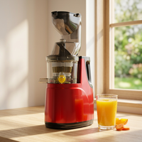 80MM Grote Opening Slow Juicer Machine 75RPM Lage Snelheid Masticating Juicer Extractor met 150W Zuiver Koperen Motor