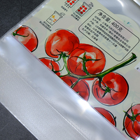 Sacs en plastique transparents micro-perforés jetables de qualité alimentaire personnalisés CPP Wicket Bags, thermoscellables