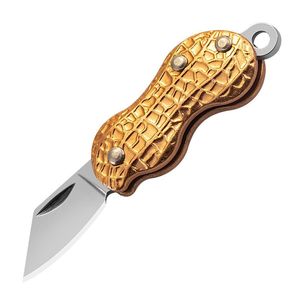 Couteau à cacahuètes Guan Chen, porte-clés, mini lame pliante en acier 3Cr, outil de défense personnelle pour l'extérieur, pour ouvrir les colis - Product Image 3