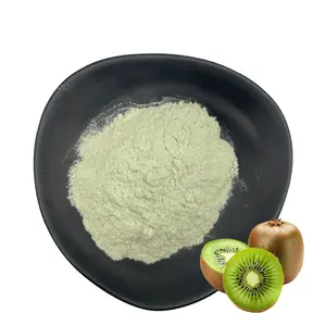 Extrato de kiwi em pó liofilizado natural, orgânico 100% puro, solúvel em água, em pó seco por spray