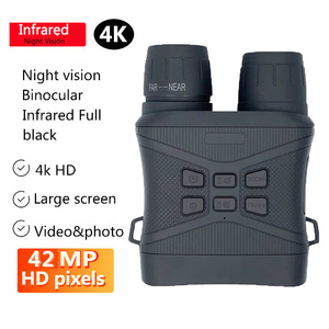 Ống nhòm nhìn đêm hồng ngoại 4K độ nét cao với khả năng quan sát tối 200m Zoom quang học 5x & thiết kế di động để săn bắn - Product Image 6