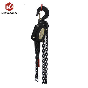 Ручной цепной таль 0.5Т, 0.75Т, 1.5Т, высококачественный стальной цепной подъемник, лебедка с роликами - Product Image 1