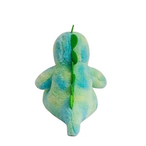 Jouet en peluche <span class=keywords><strong>dinosaure</strong></span> lumineux à LED verte, mignon, doux, rembourré de coton PP, couleur personnalisable, cadeau en gros - Product Image 3