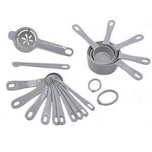 Bpa Gratis En Vaatwasmachinebestendig 17 Stuks Plastic Maatbekers En Maatlepels Set - Product Image 6