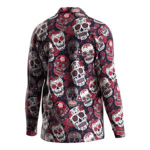 Camisa de Playa para Hombre, Sublimada, con Botones, Estampado Floral, Económica, de Manga Larga, para Verano, También para Mujer - Product Image 2