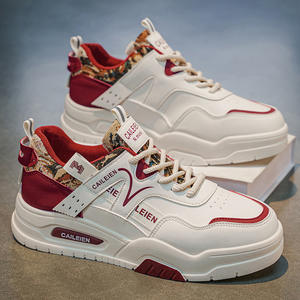 Chaussures de skate pour hommes, nouvelle version coréenne, coupe basse, décontractées, <span class=keywords><strong>tendance</strong></span> jeunesse, chaussures de sport pour étudiants, chaussures blanches - Product Image 2